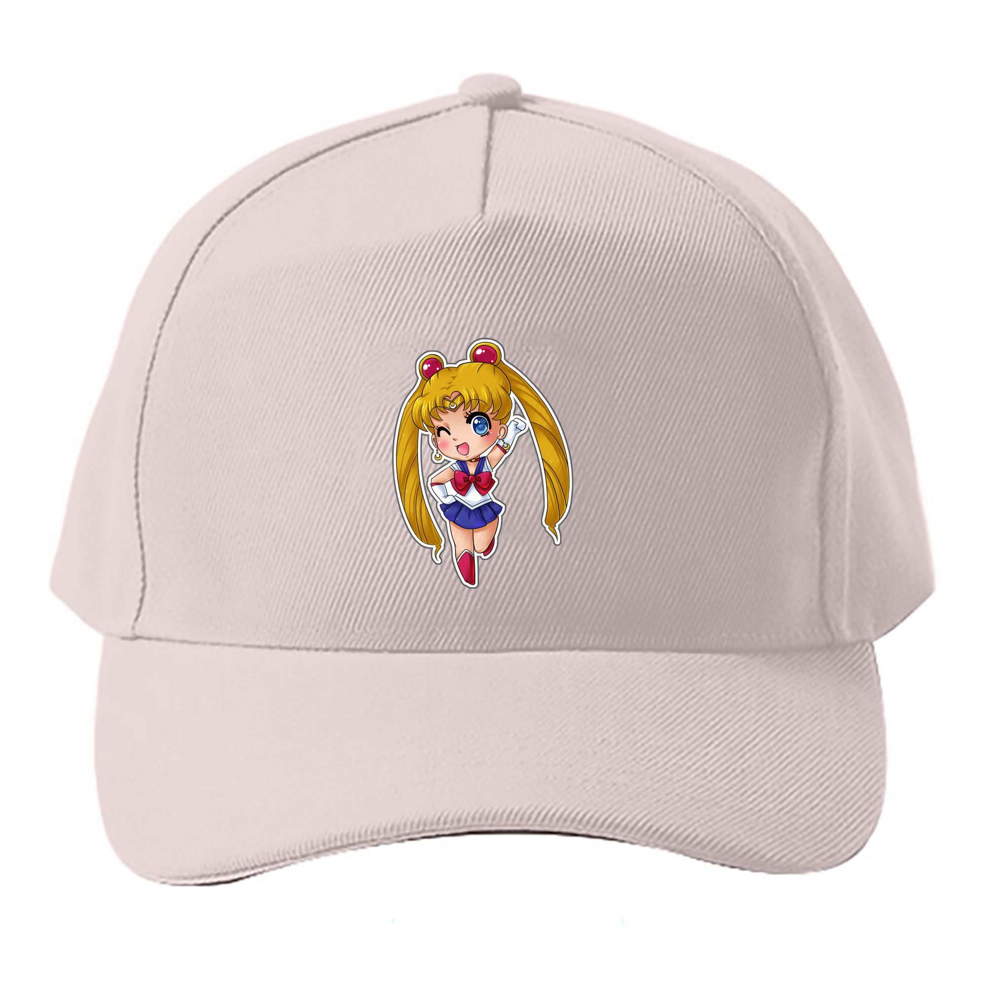（画像用） 美少女戦士セーラームーン 月野 うさぎ つきの うさぎ Sailor Moon Tsukino Usagi ベースボールキャップ 綿100％ 男女兼用 帽子 スポーツ
